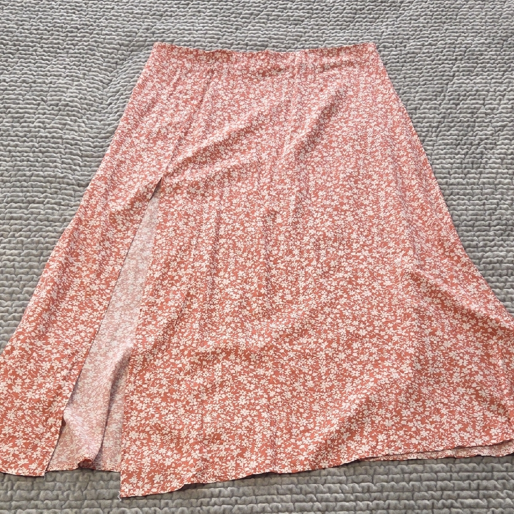 Floral Pink Women's Skirt